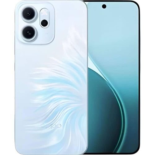 OPPO Reno14 F Dual SIM, 256GB, 12GB RAM, 5G - Opal Blue