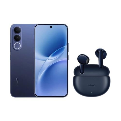 Vivo v70 FE 8GB/256GB 5G Dual SIM -Blue + Free Gift (Blue Buds Air 3)