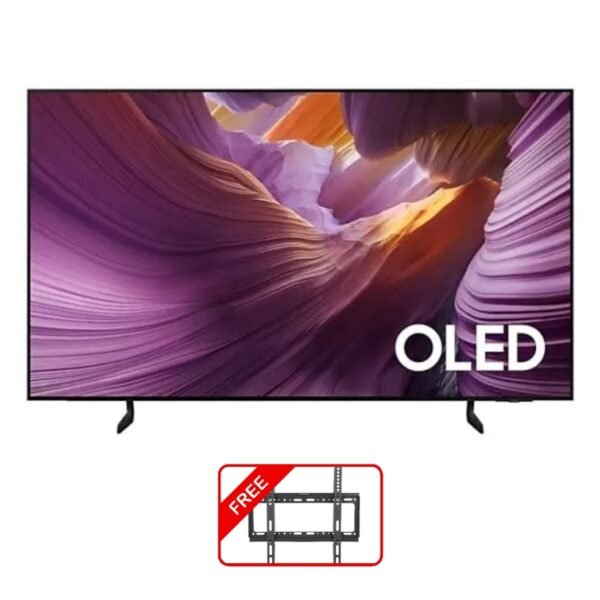 شاشة سامسونج 77 بوصة أوليد S85F سمارت 4K فيجن AI مع رسيفر مدمج