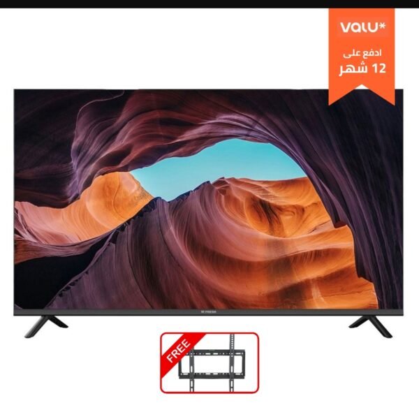 فريش تليفزيون 43 بوصة HD سمارت LED - أسود - 43MF423C
