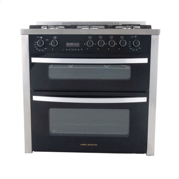بوتاجاز غاز بريميوم ، عدد 5 شعلة ، ستانلس ستيل - PRM6090S1GC511IDSPDV