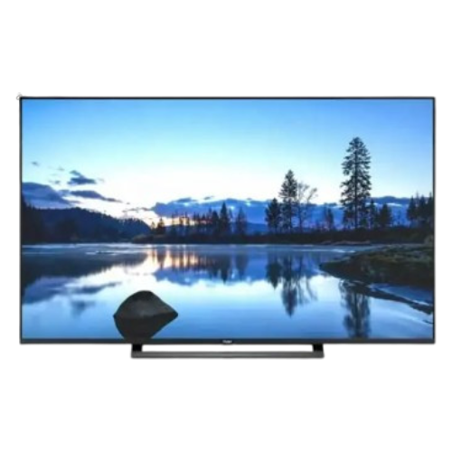 تليفزيون سمارت هاير، بدون اطار، 43 بوصة، QLED، 4K UHD، ريسيفر داخلي - H43S80GFX