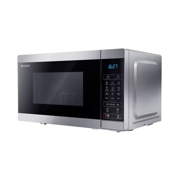 ميكرويف بشواية شارب ، سعة 25 لتر ، فضي - R-250MGR-SL2