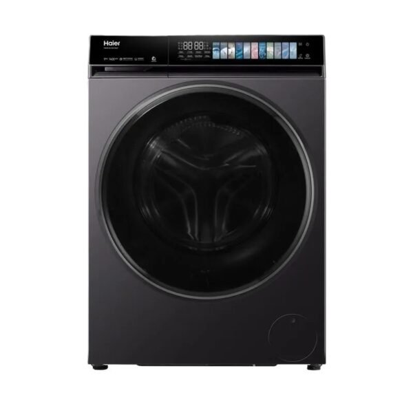غسالة فول اتوماتيك انفرتر هاير X7 سيريس ، سعة 9 كجم ، فضي جيد اينك - HW90-B14367S8U1
