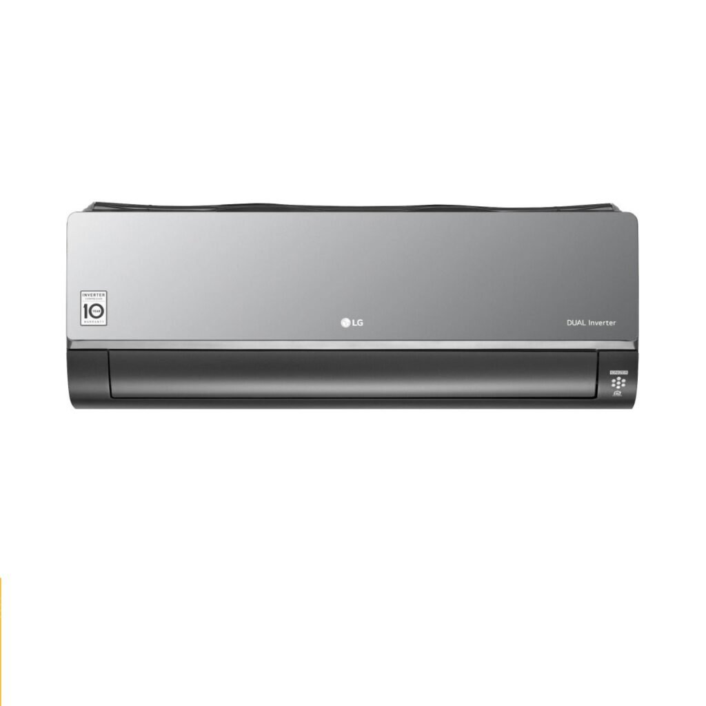 تكييف سبليت ال جي دوال كوول ، قدرة 3 حصان ،بارد وسخن ،اسود - S4-W24K2RME
