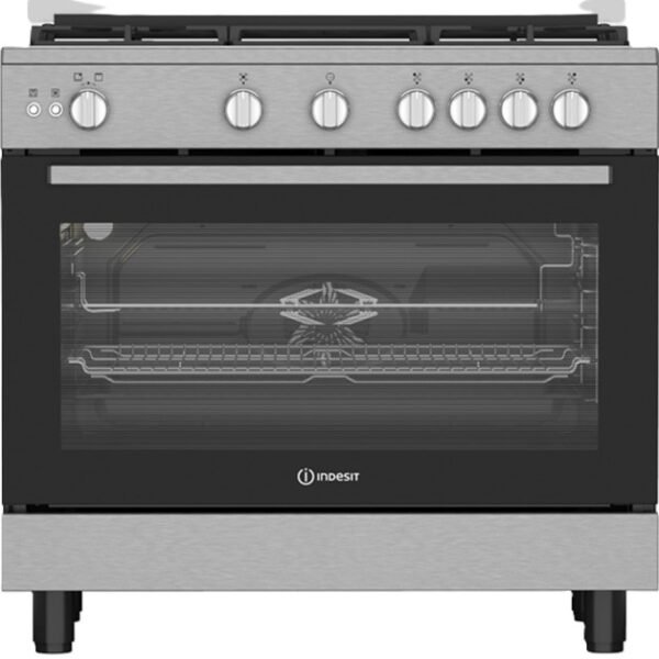 بوتاجاز غاز انديست ، عدد 5 شعلة ، ستانلس ستيل - INR9 GGF 21115 XNA