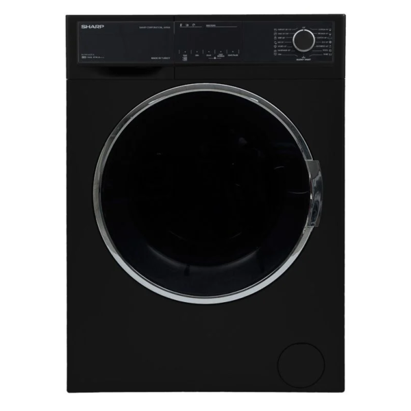 غسالة فول اتوماتيك شارب ، سعة 8 كجم ، اسود - ES-FP814CXE-B