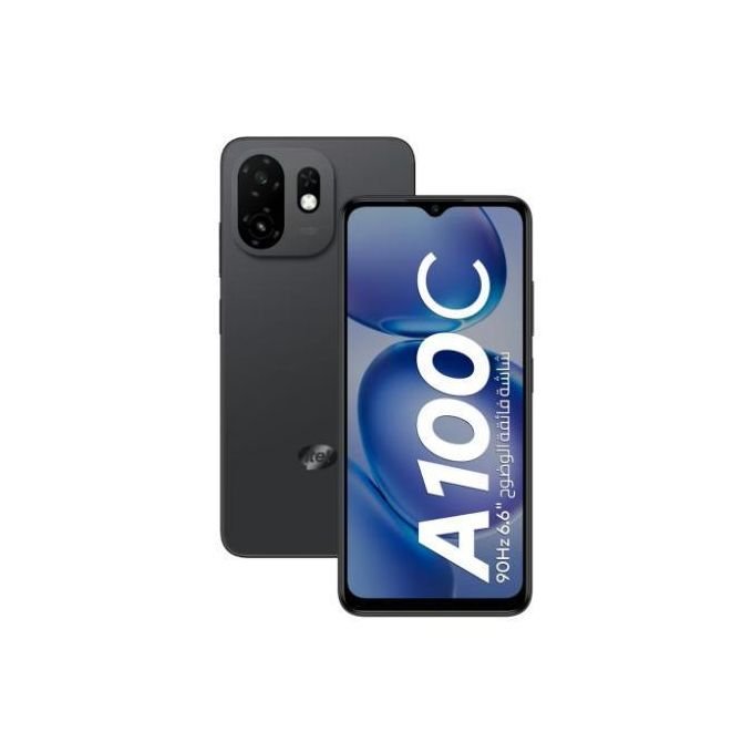 ايتل A100C ، سعة 128 جيجا بايت ، رام 3 جيجا بايت ، شبكة 4G ، شريحتين - اسود بيور