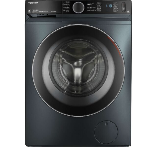 غسالة فول اتوماتيك انفرتر توشيبا T15 ، سعة 10.5 كجم ، رمادى - TW-BK115GF4EGMK