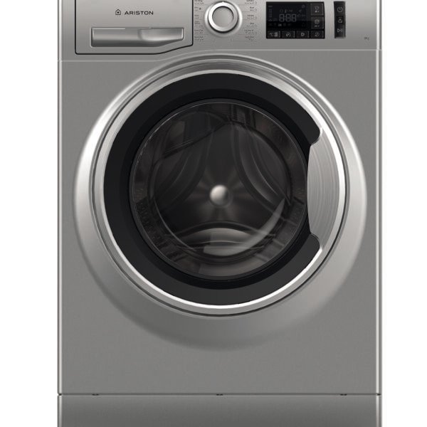 غسالة فول اتوماتيك اريستون ، سعة 8 كجم ، فضي - NM11 823 SS EG