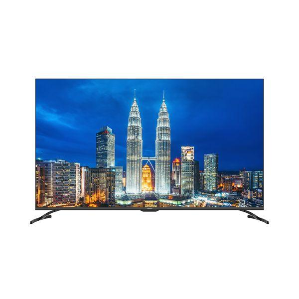 شاشة تلفزيون سمارت تورنيدو ، مقاس 50 بوصة ، ليد ، دقة 4K UHD ، بريسيفر داخلي