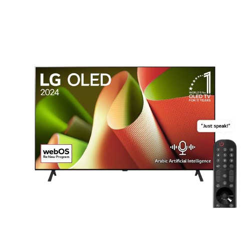 تليفزيون ال جي 55 بوصة سمارت OLED، بدقة 4 كي UHD، بريسيفر داخلي - OLED55B46LA