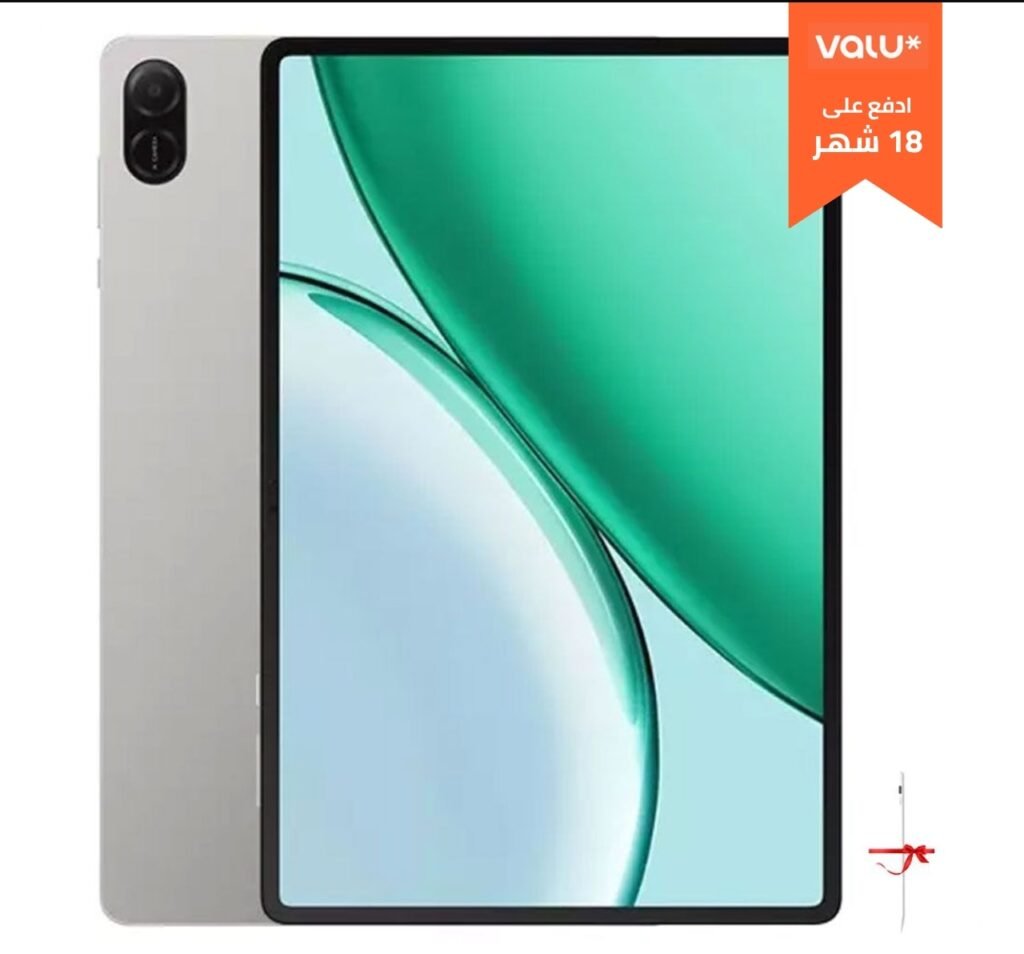 تابلت هونر باد X8b يدعم الـ 4G LTE - مساحة 128 جيجا مع 4 جيجا رام - لون رمادي Space Gray (مع جراب هدية)