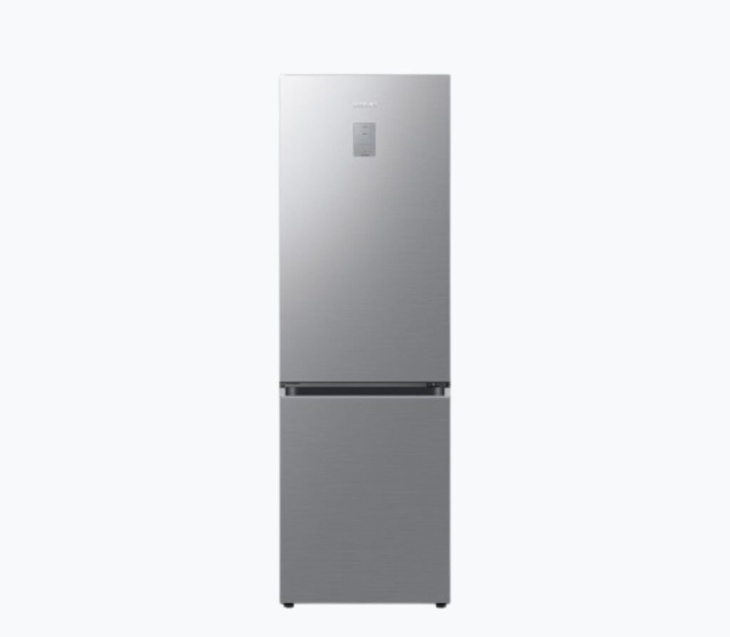 ثلاجة سامسونج نوفروست سعة 340 لتر، RB34C671ES9-MR - فضي