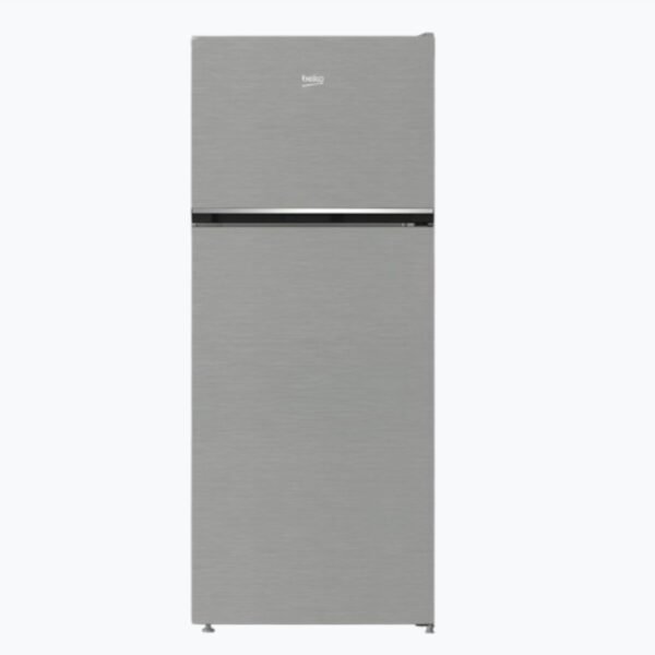ثلاجة نوفروست بيكو، 367 لتر، فريزر علوي انفرتر - فضي (RDNE420K02DXISEG)