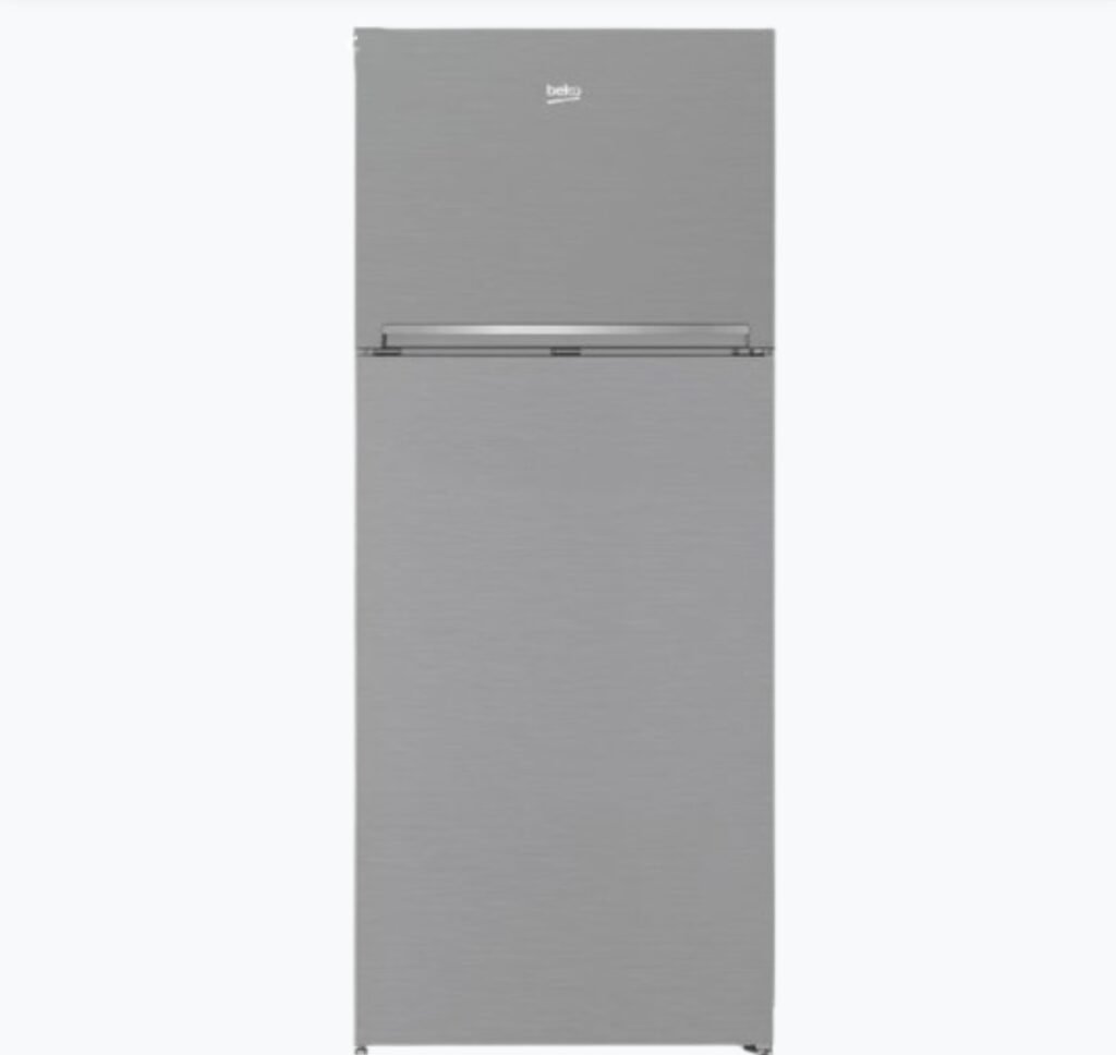 ثلاجة نوفروست بيكو، 430 لتر، انفرتر، 2 باب - فضي (RDNE430K02DXI)