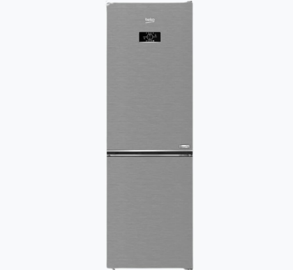 ثلاجة بيكو نو فروست، 316 لتر، فريزر سفلي - فضي (RCNE367E30ZXB)
