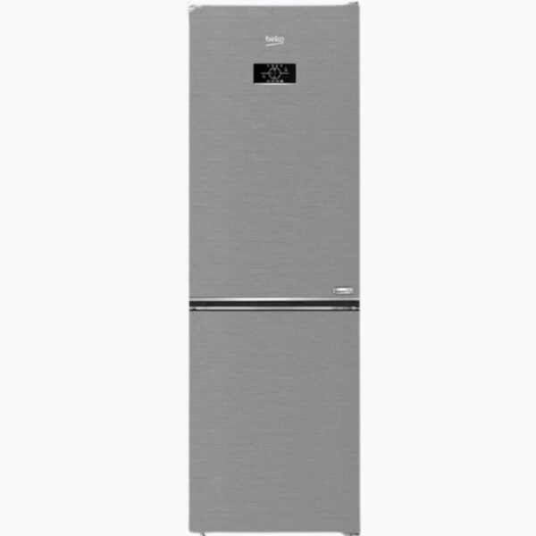 ثلاجة بيكو نو فروست، 316 لتر، فريزر سفلي - فضي (RCNE367E30ZXB)
