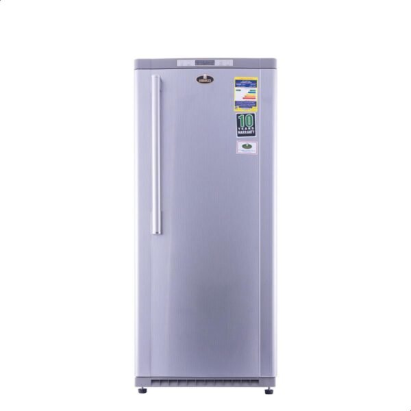 ديب فريزر رأسي كريازي KH 236 VF ، سعة 230 لتر ، نوفروست ، فضي