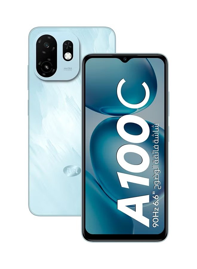 ايتل A100C ، سعة 128 جيجا بايت ، رام 3 جيجا بايت ، شبكة 4G ، شريحتين - ازرق بليز